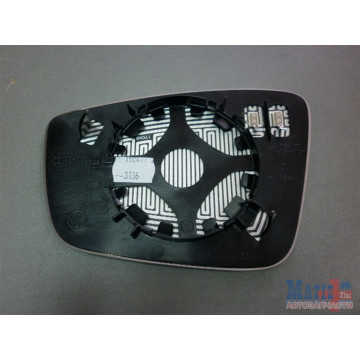 Стекло зеркала правое с обогревом для Volkswagen Polo